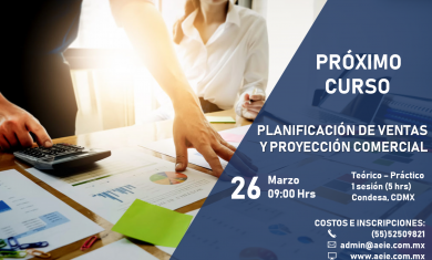 Próximo Curso – Ventas –  26 de marzo 2019